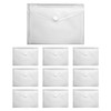 VELOFLEX A456010 Document Wallet Crystal, Pack of 10, DIN A5,