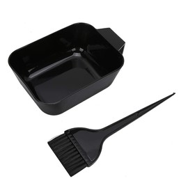 Large Hair Dye Bowl,ANGGREK Hair Coloring Brush Hair Tint Salon Mixing Bowl Anti Slip Hair Dyeing Styling Tool
