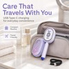 Electric Spray Air Cushion Massage Comb, Self-Clean Hair Detangler Brush