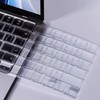 Bestac Ultra Thin Clear Keyboard Cover, Compatible with 2021-2025 M1/M2/M3/M4/M5