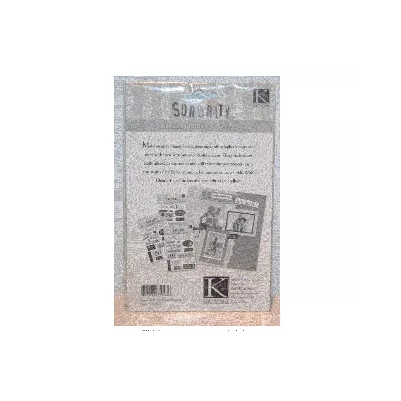 Alpha Sigma Alpha Set of 16 Scrapbook Scrap Book Stickers