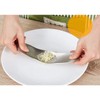 TRHDFW Garlic Rocker Crusher Mincer Press Dishwasher Safe, Stainless Steel