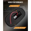 cciyu 5pcs Smoke Lens Roof Cab Marker Lights Clearane LED
