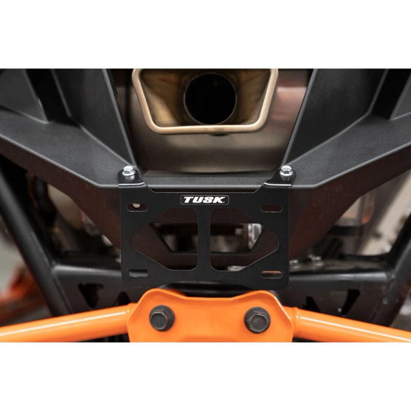 Tusk License Plate Mount Fits KAWASAKI KRX POLARIS RZR PRO