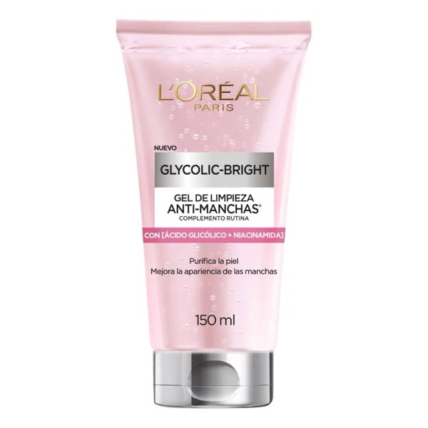L’Oréal Paris Limpiador Facial Anti-Manchas con Ácido Glicólico Día y