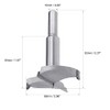 MACHSWON Forstner Drill Bits Tungsten Carbide Wood Hole Saw Opener