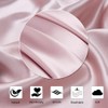 Silk Pillowcase 2 Pack for Hair and Skin with Hidden