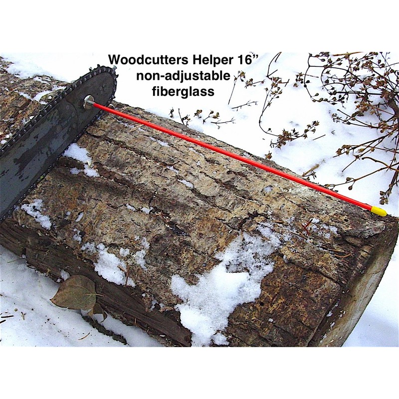 Woodcutters Helper 16" Magnetic Firewood Measuring Tool - Fiberglass