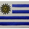 Uruguay Flag Embroidered Emblem Uruguayan Iron On Sew On National