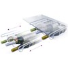 Sorbus® Fridge Wine Rack- Refrigerator Bottle Rack Holds 3 Bottles