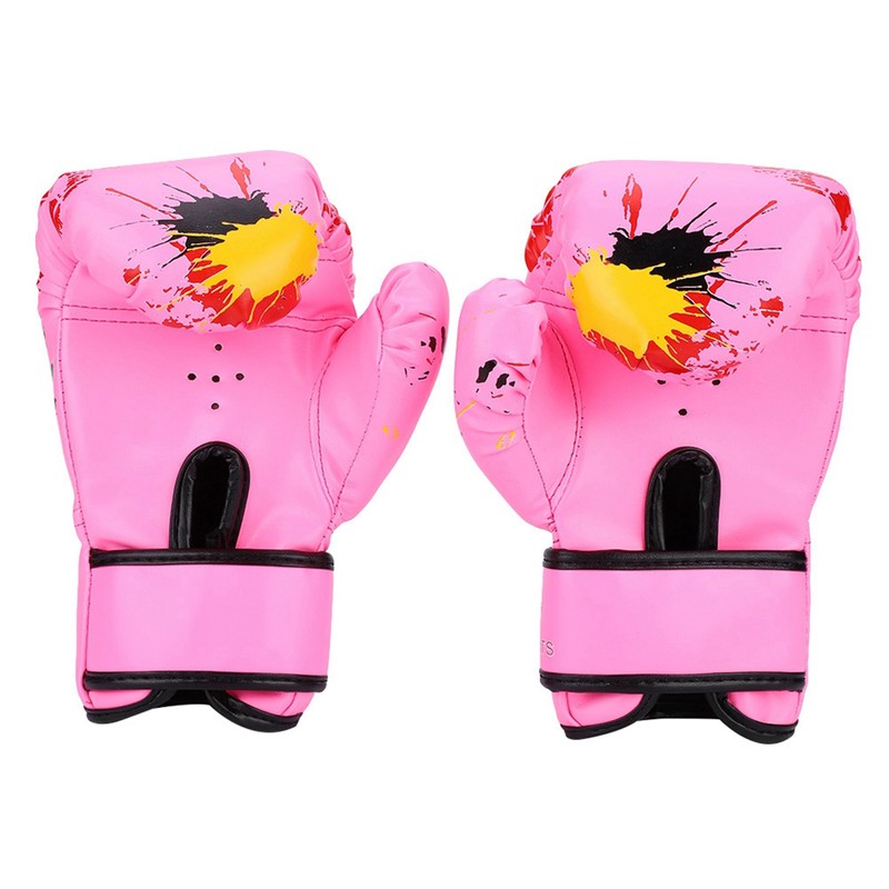 Baby Girls Boys Children Boxing Gloves Punch Training Kids Fight