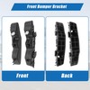 XQSMWF 1 Pair Front Left and Right Bumper Bracket Mounting