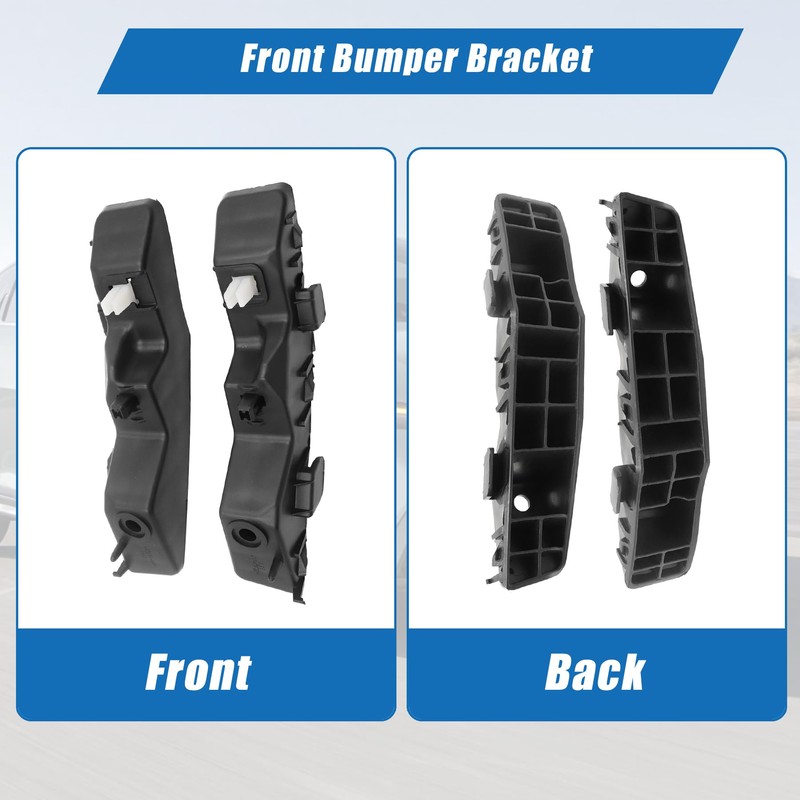 XQSMWF 1 Pair Front Left and Right Bumper Bracket Mounting