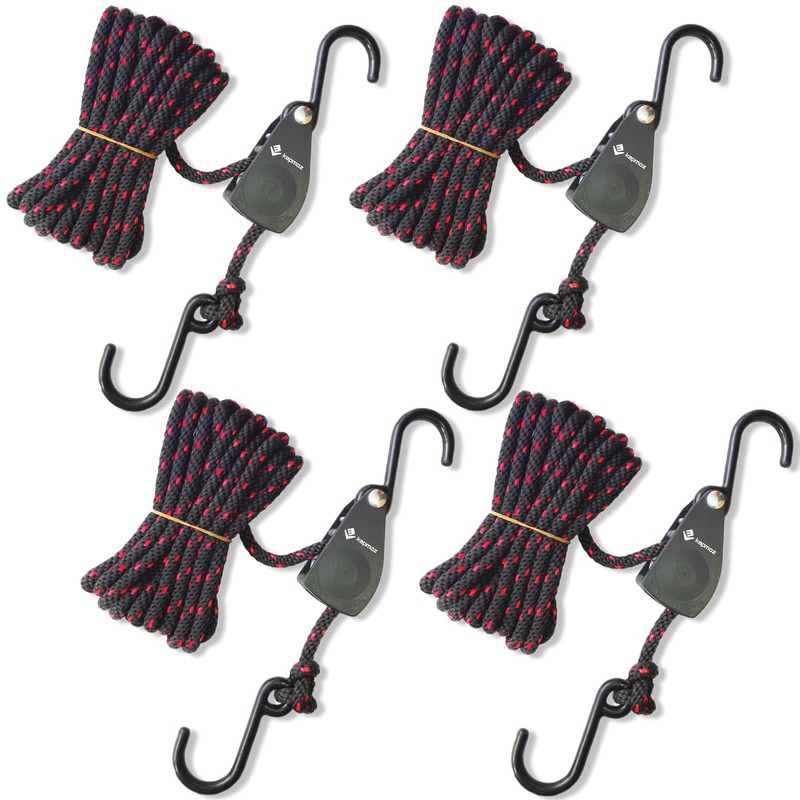 Kayak Tie Down Straps Canoe Bow and Stern Heavy Duty