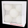 Christmas Concepts® Pack of 5-100mm Christmas Tree Baubles - Iridescent