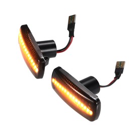 X AUTOHAUX 1 Pair Side Marker Light NO.4806224AE for Chrysler 300 Base C