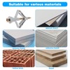 100 Pcs Plasterboard Rawl Plugs (50 Wall Plugs & 50