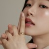 Gold&Dear 14KGP Mute Blooming Ring White Gold S (No. 11)