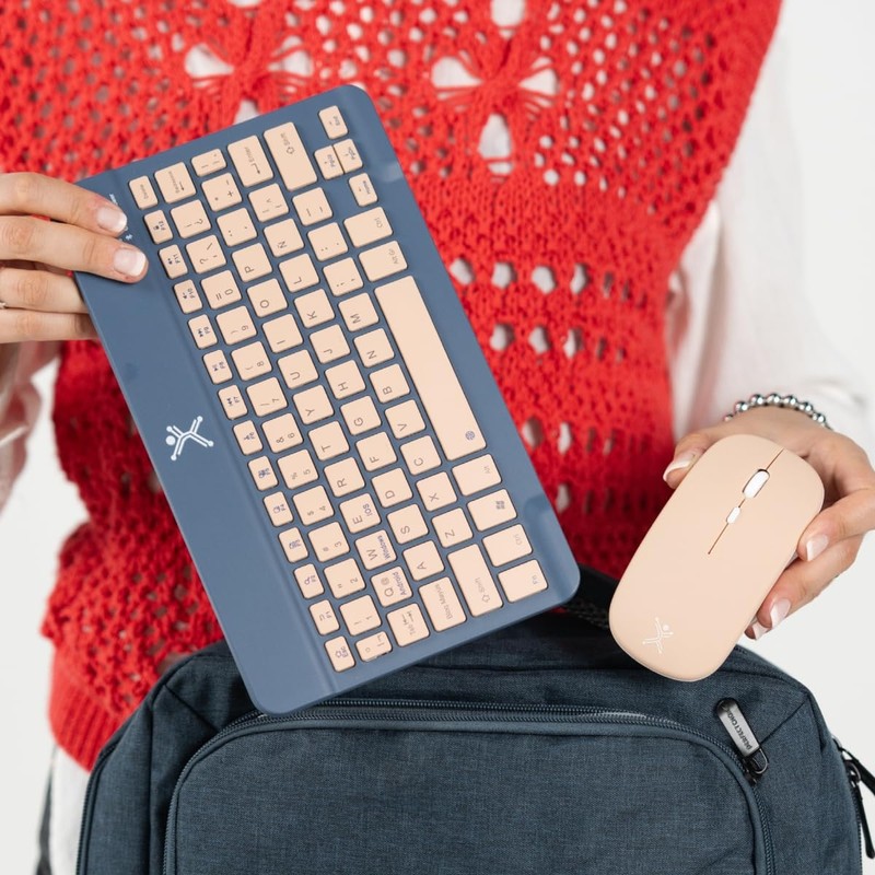 Perfect Choice Kit de Teclado y Mouse Bluetooth Inalámbrico PC-201274