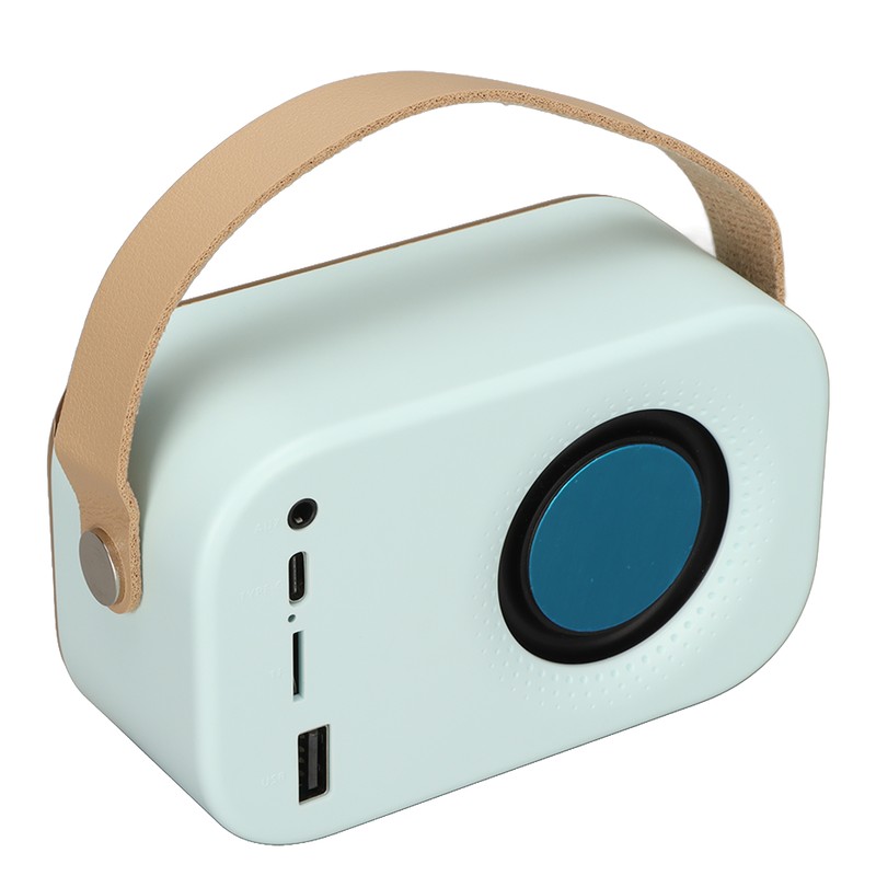 Bluetooth Speaker Stereo HiFi Sound USB Charging Retro Portable Wireless