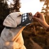 HEELE Dog Muzzle,Soft Nylon Muzzle Anti Biting Barking Chewing,Air Mesh