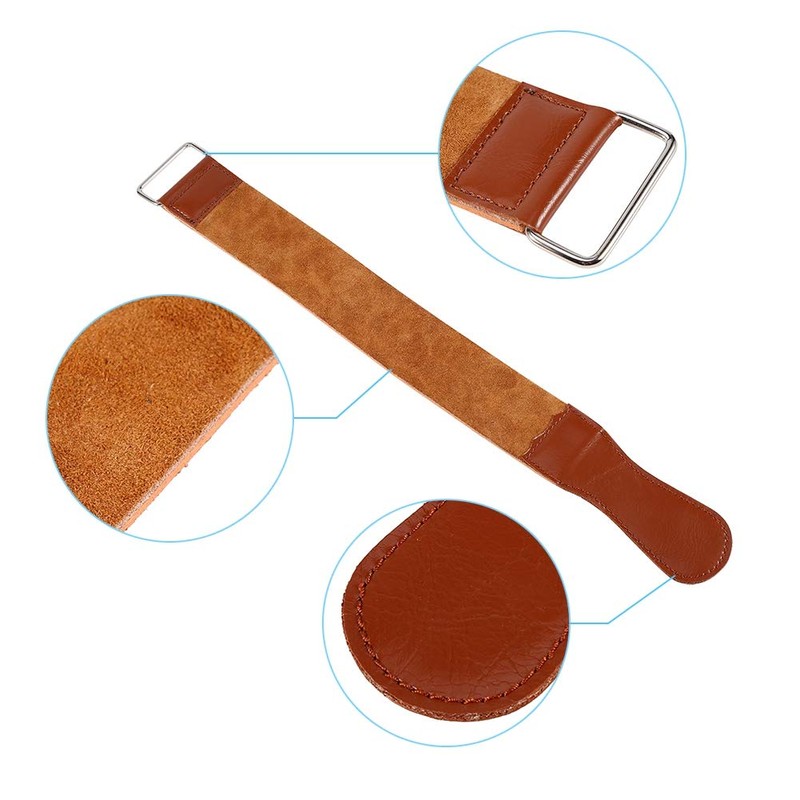 18.5 * 2 * 0.2inch Leather Strop for Knife Sharpening,