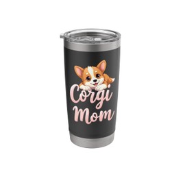 Corgi Mom Dog Welsh Corgi Mama Cute Puppy Stainless Steel Insulated Tumbler