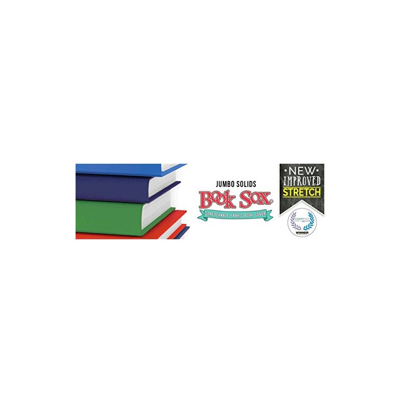 Book Sox Stretchable Book Cover H2O Fits Most Hardcover Textbooks