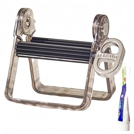 Toothpaste Tube Squeezer,Toothpaste Squeezer,T-oothpaste S-queezer Tablets,Manual Pet T-oothpaste S-queezer,Tube Sq-ueezer Rollers,T-ube Ringer,No Drilling Rolling T-ube to-othpaste Dispenser