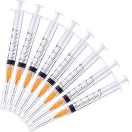 ZVF 2.5ml/cc 25Ga Plastic Tube Lab Dispensing Tools, Individually Packaged-Pack of 20