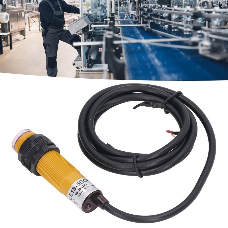 5Pcs Infrared Sensor Module 10‑36V DC NPN Normally Open Photoelectric