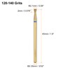 sourcing map 6pcs 120-140 Grits Diamond Grinding Bit 2.1mm Inverted