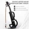 Ktaxon Full Size Electric Violin, 4/4 Acoustic Silent Electric Violin
