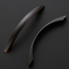 Ravinte 10 Pack Cabinet Pulls 5 Inch Oil-Rubbed Bronze Curved