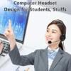 Aswalling Headset 3.5MM Headset Exam Wired Headset Business Operator Special