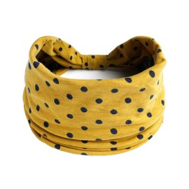 scicent Headbands for Women Wide Boho Floral Flower Leopard Head Scarfs Wraps Yoga Hair Bands Elastic Turbans, 10