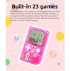 CZT Transparent Block Game Machine 23 Built-in Games Retro Children's