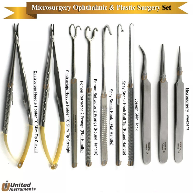 Medentra Veterinary Spay Hook Fomon Retractor Plastic Surgery Micro Ophthalmic