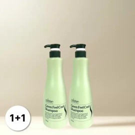 Obsidian [1+1] 옵시디앙 그린필 쿨 샴푸 카모마일 페퍼민트 1000g 2개 [1+1] Obsidian Greenfil Cool Shampoo Chamomile Peppermint 1000g 2pcs