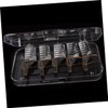 minkissy 5pcs Box Aluminum Nail Mold Tips for Gel Nail