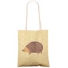 Mr. & Mrs. Panda Shopping Bag Hedgehog Hearts, yellow