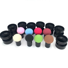 LNJBABAO Makeup Sponge, Sponge Puff, Makeup Sponge Puff, Multi-Functional Makeup Sponge Puff, Dry and Wet Use, Beauty Tool, Mushroom Type, 8 Colors Set