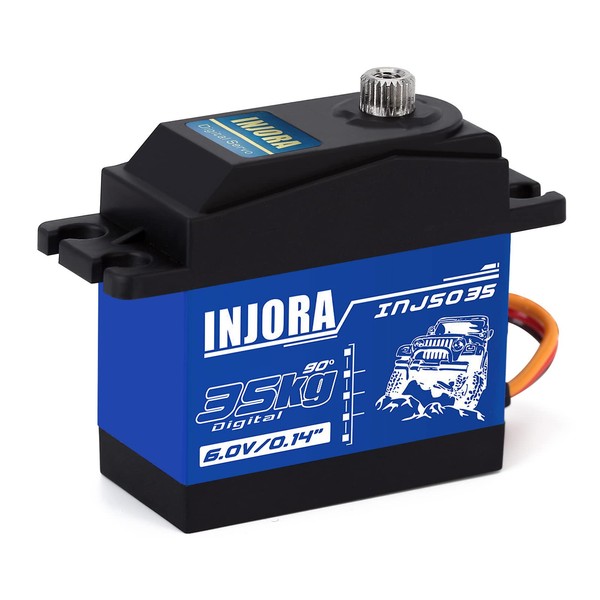 INJORA RC Servo Motor 35 kg Digital Servo Metal Gear