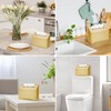 NiHome PU Leather Tissue Box Cover for Kleenex Hand Towels,