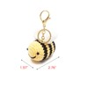 CHEZBABY Handmade Cute Crochet Bag Charm Key Chain Car Keyring