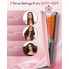 Betahouse Flat Iron Hair Straightener Airflow Curling Iron, Hair Straightener
