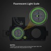 Anbte Hiking Compass, IP65 Waterproof Metal Compass with Sighting Clinometer,