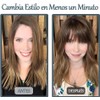 2 Extensión de Flequillo, Flequillo de Cabello Humano con Clip