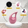 Pink Teardrop Cremation Urn for Human Ashes Adult | Funeral
