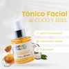 Vemare Cosmetics Tónico Facial De Coco Y Miel Orgánica Calmante